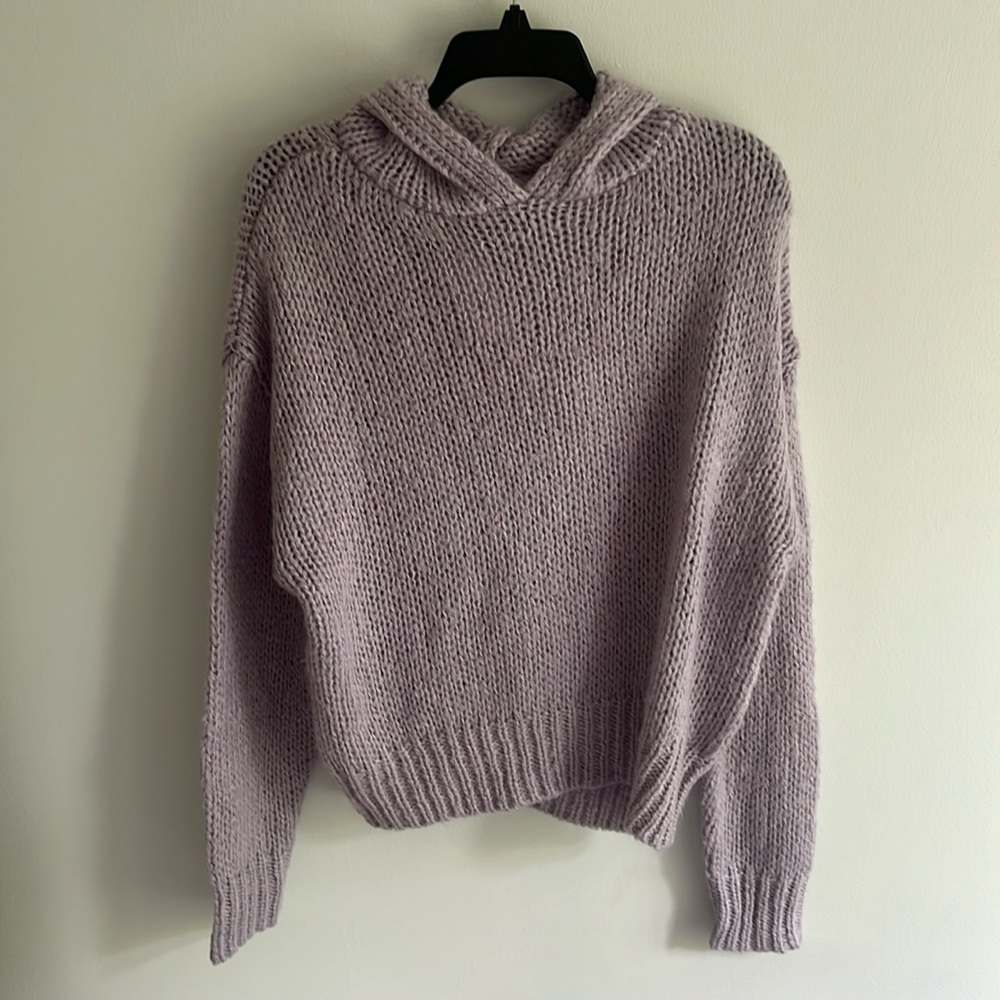 Pacsun Kendall and Kylie brand purple hooded sweater